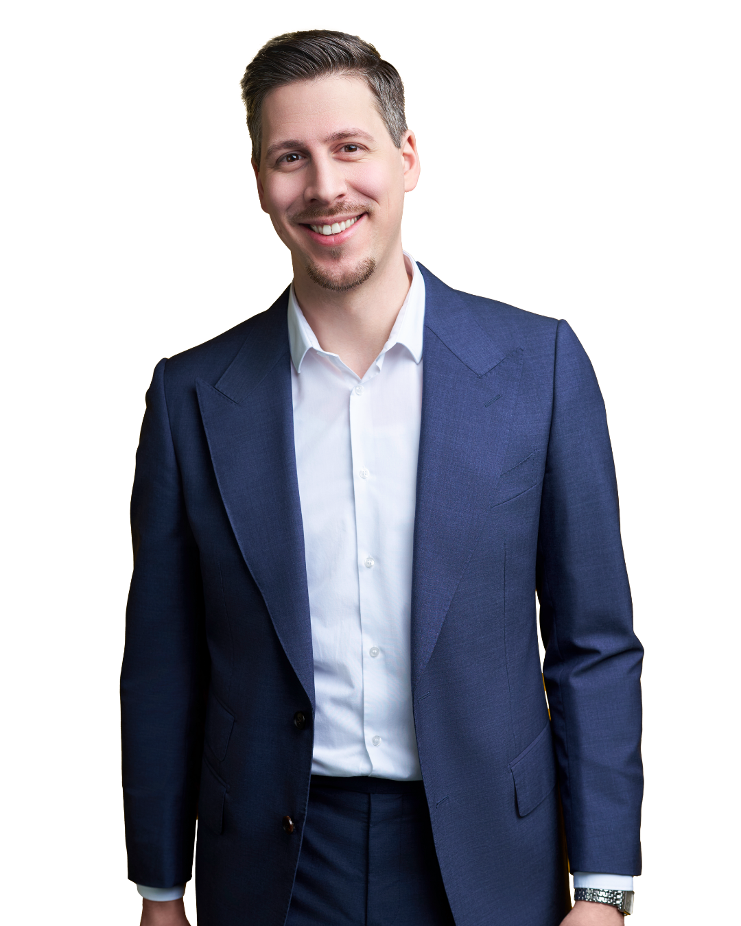 Janis, Mitarbeiter der Stadt, lächelt freundlich